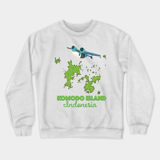 Komodo Island Indonesia Crewneck Sweatshirt by nickemporium1